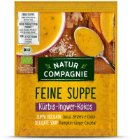 Artikelbild: Kürbis-Ingwer-Kokos Suppe <strong>ausgelistet vom Lieferant am: 28.04.2024</strong>