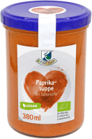 Artikelbild: Paprika-Suppe mit Süßkartoffel