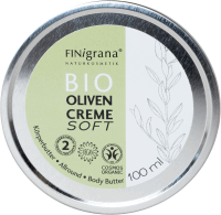 Artikelbild: FINigrana® Bio Oliven-Creme Soft, 100ml in Weißblechdose im Umkarton