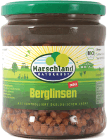 Artikelbild: Bio-Berglinsen 370 ml Gl. MARSCHLAND