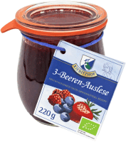 Artikelbild: Bio Fruchtaufstrich 3 Beeren Auslese
