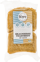 Artikelbild: Braunhirse Toastbrot mit Saaten, glutenfrei