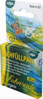 Artikelbild: Nachfüllpack Vegane Zahnseide aus PLA, 100 m (4 Rollen à 25 m). Rein pflanzlich.