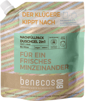 Artikelbild: benecosBIO Nachfüllbeutel Duschgel 2in1 BIO-Minze Haut & Haar