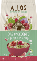 Artikelbild: Das Ungesüßte Feige-Himbeer-Porridge
