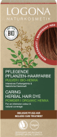 Artikelbild: Pflanzen-Haarfarbe Pulver Mahagonirot