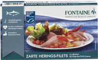Artikelbild: Zarte Heringsfilets in Bio-Paprika-Chili-Creme
