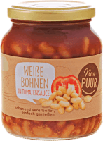 Artikelbild: Weiße Bohnen in Tomatensauce