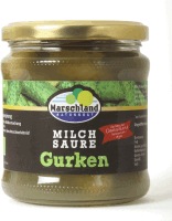 Artikelbild: Bioland Bio-Salzgurken milchsauer 370 ml Gl. MARSCHLAND