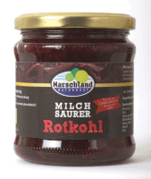 Artikelbild: Bioland Bio-Rotkohl milchsauer 370 ml Gl. MARSCHLAND