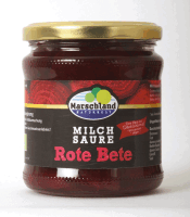 Artikelbild: Bioland Bio-Rote Bete milchsauer 370 ml Gl. MARSCHLAND