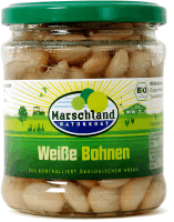 Artikelbild: Bio-Weiße Bohnen 370 ml Gl. MARSCHLAND