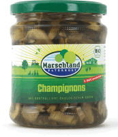 Artikelbild: Bio-Champignons 2. Wahl geschnitten 370 ml Gl. MARSCHLAND