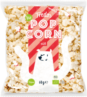 Artikelbild: Fredos Bio-Popcorn, süß
