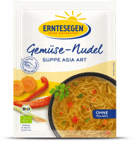 Artikelbild: Gemüse-Nudel Suppe Asia Art