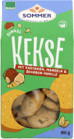 Artikelbild: Dinkel Kekse mit Kastanien, vegan