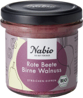 Artikelbild: Nabio Mediterraner Aufstrich Rote Beete Birne Walnuss