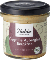 Artikelbild: Nabio Mediterraner Aufstrich Gegrillte Aubergine Bergkäse