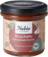 Artikelbild: Nabio Mediterraner Aufstrich Bruschetta getrocknete Tomate