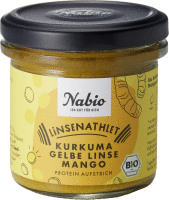 Artikelbild: Nabio Protein-Aufstrich Linsenathlet Kurkuma Gelbe Linse Mango