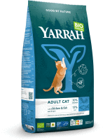 Artikelbild: Yarrah Bio Katze Trockenfutter Huhn & Fisch (MSC)