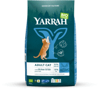 Artikelbild: Yarrah Bio Katze Trockenfutter Huhn & Fisch (MSC)