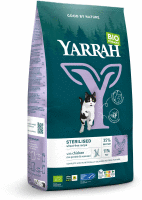 Artikelbild: Yarrah Bio Katze Trockenfutter weizenfrei für sterilisierte Katze Huhn & Fisch