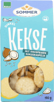 Artikelbild: Dinkel Kekse mit knusprigen Kokosraspeln
