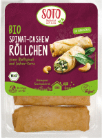 Artikelbild: Bio Spinat-Cashew Röllchen