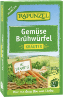 Artikelbild: Gemüse-Brühwürfel mit Kräutern, mit Bio-Hefe