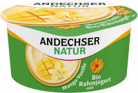 Artikelbild: Bio Rahmjogurt mild Mango-Vanille 10%