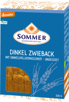 Artikelbild: Demeter Dinkel-Zwieback, ungesüßt, vegan