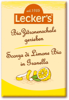 Artikelbild: Bio Zitronenschale gerieben