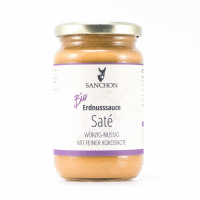 Artikelbild: Erdnusssauce Saté, Sanchon