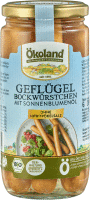 Artikelbild: Geflügel-Bockwürstchen mit Sonnenblumenöl