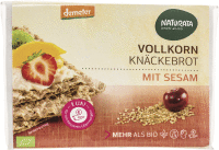 Artikelbild: Vollkorn-Knäckebrot mit Sesam