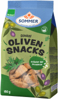 Artikelbild: Dinkel Oliven-Snacks Kräuter, vegan