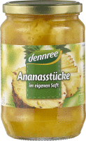 Artikelbild: Ananasstücke im eigenen Saft