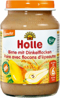 Artikelbild: Birne mit Dinkelflocken