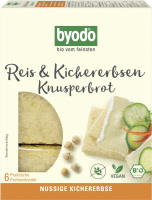 Artikelbild: Reis und Kichererbsen Knusperbrot