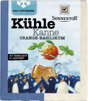 Artikelbild: Kühle Kanne Orange-Basilikum Tee