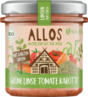 Artikelbild: Linsen Aufstrich Grüne Linse Tomate Karotte