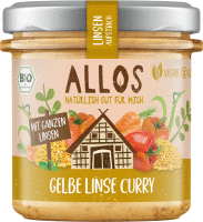 Artikelbild: Linsen Aufstrich Gelbe Linse Curry