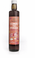 Artikelbild: Schwarztee-Pfirsich Eistee Sirup