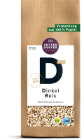 Artikelbild: Bio Dinkel Reis <strong>ausgelistet vom Lieferant am: 28.04.2024</strong>