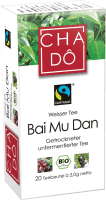 Artikelbild: Fairtrade Bai Mu Dan Teebeutel