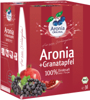 Artikelbild: Bio  Aronia+Granatapfel Direktsaft