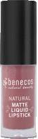 Artikelbild: benecos Matte Liquid Lipstick rosewood romance