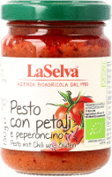 Artikelbild: Pesto mit Chili und Blüten - Tomaten Würzpaste