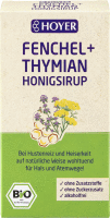 Artikelbild: Fenchel + Thymian Honigsirup